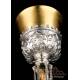 Extraordinary Antique Silver, Gold and Gold-Plated Silver Chalice. Diamond. Spain, 1900