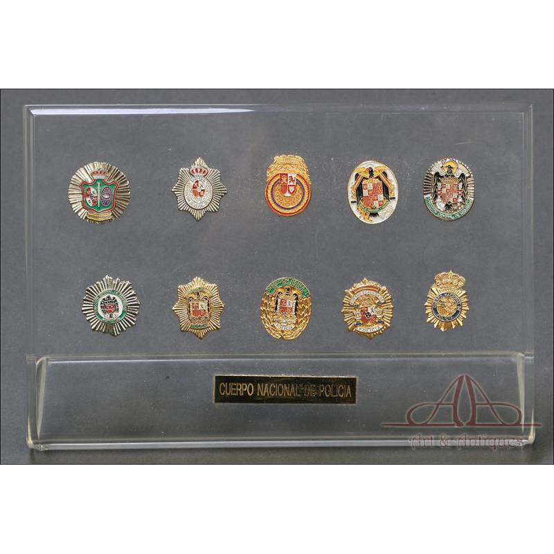 Pin Placa Policía Nacional Española