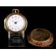 Antique Ottoman George Prior Verge Fusee Pocket Watch. London, Circa 1775