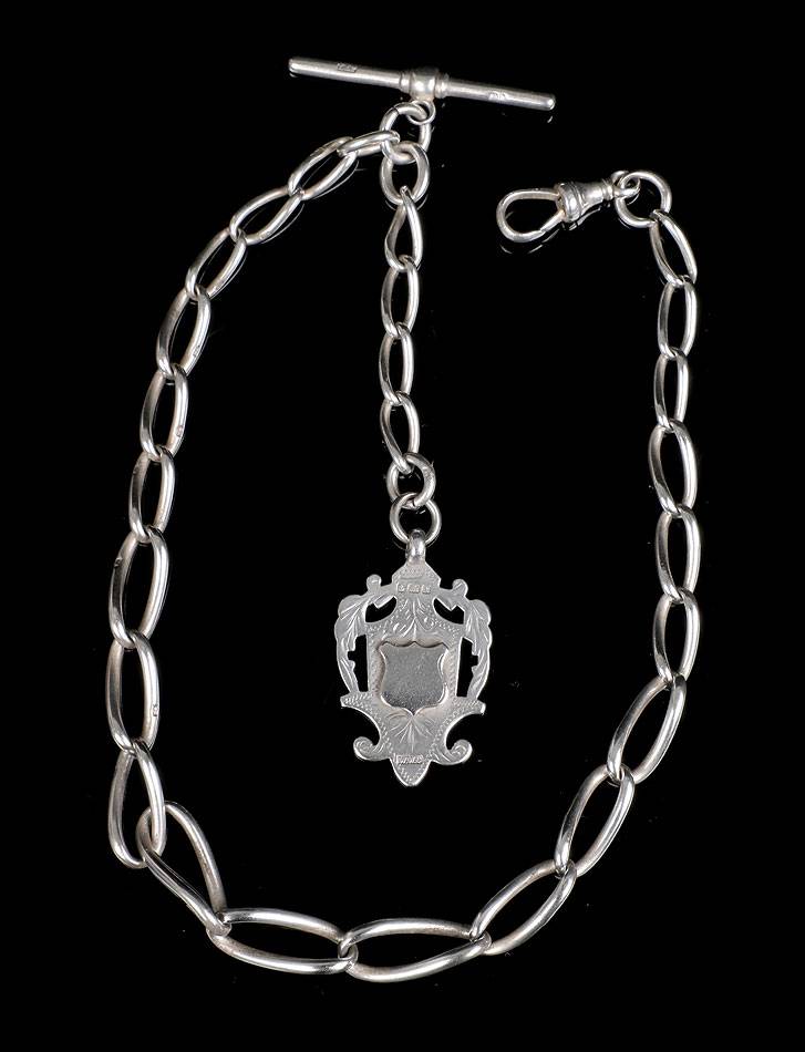 Silver pocket online chain