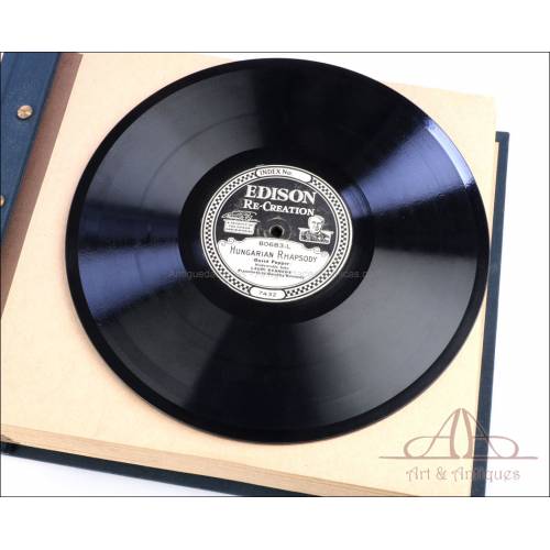 Shops Edison diamond disc re-creation slate records