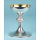 Beautiful Roman Style Silver Chalice in Its Storing Case. Belgium, 1937