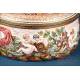 Important Antique Capodimonte Porcelain Chest. Naples, Italy, Circa 1800