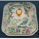Preciosa Fuente con Tapa de Porcelana China Antigua. Qing. S. XIX