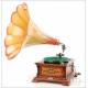 Beautiful Antique Spanish His Masters Voice Gramophone Mod. No. 5. Spain, Circa 1920