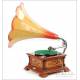 Beautiful Antique Spanish His Masters Voice Gramophone Mod. No. 5. Spain, Circa 1920