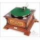 Beautiful Antique Spanish His Masters Voice Gramophone Mod. No. 5. Spain, Circa 1920