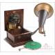 Antique Victor E Gramophone-Phonograph. Front-Mount. USA, Circa 1905