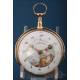 Antique 18K-Gold Verge-Fusee Pocket Watch C. 1810, Geneva, Switzerland