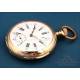 Antique Quarter Repeater 18K Gold Pocket Watch. Switzerland, Circa 1890