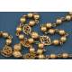 Antique 14K Gold Rosary. Totally Handcrafted. 18th Century, c. 1750