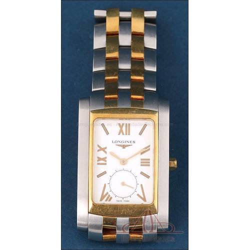 Longines Dolce Vita Wristwatch. Gold and Steel. Quartz. Switzerland, 2005
