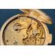 Antique Eberhard & Co. Minute Repeater Pocket Watch 18K Gold, Ca. 1890