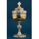 Antique Italian Silver Ciborium in Good Condition, circa 1900, Italy