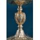 Antique Italian Silver Ciborium in Good Condition, circa 1900, Italy