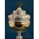 Antique Italian Silver Ciborium in Good Condition, circa 1900, Italy