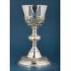 Antique Silver Chalice with Case. Spain, Circa 1930