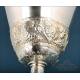 Antique Silver Chalice with Case. Spain, Circa 1930