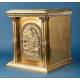 Antique Gilt Metal Tabernacle with Functional Lock, Spain, circa 1940