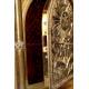 Antique Gilt Metal Tabernacle with Functional Lock, Spain, circa 1940