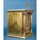 Antique Bronze and Brass Tabernacle with Key, Spain 1950