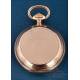 Antique Paul Jeannot Pocket Watch in 18K Gold. 20 jewel. Switzerland, 1880