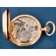 Antique Paul Jeannot Pocket Watch in 18K Gold. 20 jewel. Switzerland, 1880