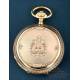 Antique 18K Gold Pocket Watch Paul Jeannot, Switzerland 1890