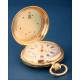 Reloj de Bolsillo Antiguo en Oro 18K Paul Jeannot, Suiza 1890