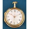 Rare Early Gold Cylinder Pocket Watch with 1/8th Repeating. England, c. 1770