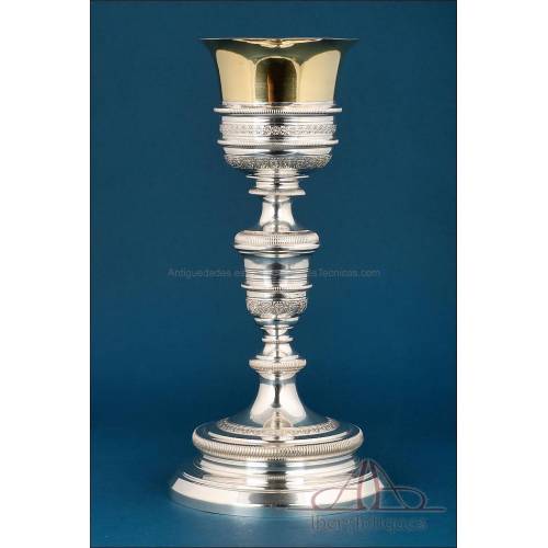 19th Century Antique Silver Chalice in Perfect Condition