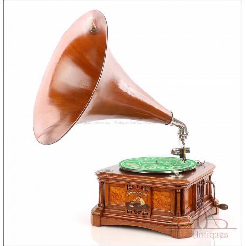 Spanish HMV Gramophone-Phonograph Model Monarch 13C, Barcelona ca 1915