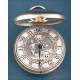 Antiguo y Raro Reloj de Bolsillo Catalino Erótico de Plata, B. Edmunds, Londres 1823