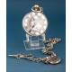 Antique Rare Erotic Verge Fusee Silver Pocket Watch, B. Edmunds, London 1823