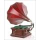 Antique G&T (HMV) Monarch Senior Gramophone-Phonograph, France 1910