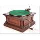 Antique G&T (HMV) Monarch Senior Gramophone-Phonograph, France 1910