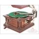 Antique G&T (HMV) Monarch Senior Gramophone-Phonograph, France 1910