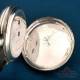 Antique Cylinder Quarter Repeater Silver Pocket Watch, France circa 1860