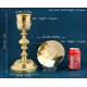 Antique Gilded Gilded Silver Chalice and Paten of Great Height, Paris, France 1819-1838