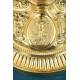 Antique Gilded Gilded Silver Chalice and Paten of Great Height, Paris, France 1819-1838