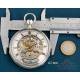 Antique Silver Automaton Pocket Watch, Signed Breguet. France, c. 1820