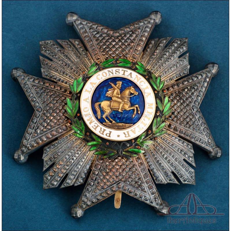 Order of San Hermenegildo Badge. J. Medina. Spain, Era of Alfonso XIII