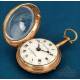 Antique Verge Fusee Pocket Watch Fres. Esquivillon & Delhoudens, France Ca. 1790