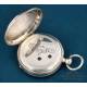 Antique Paul Boch Silver Pocket Watch For The Chinese Market, Switzerland, c. 1870