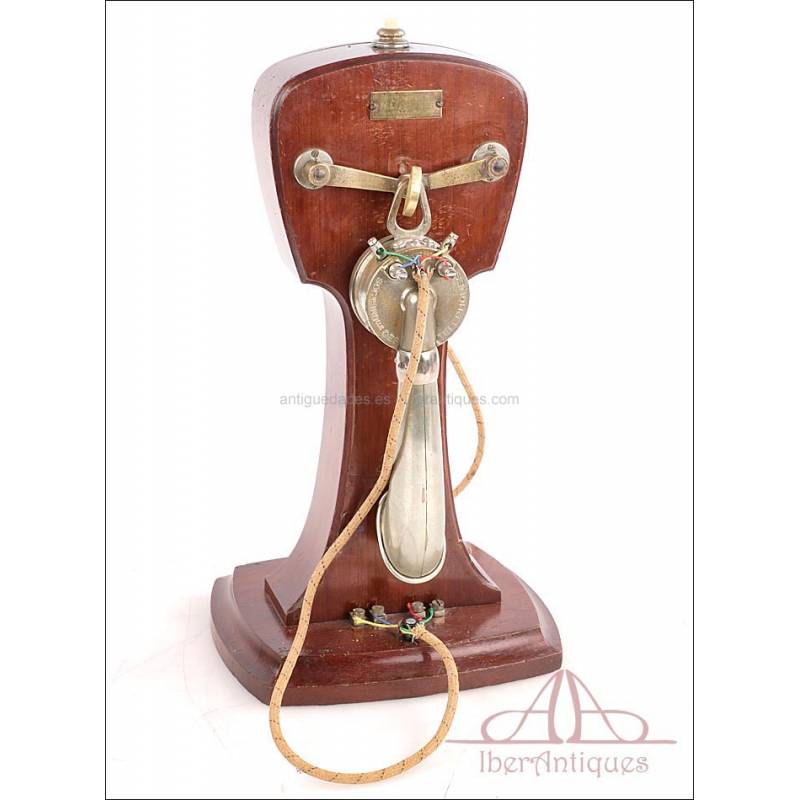 Antique French telephone 'The Violon' by SIT. Paris, France, c. 1903