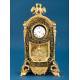 Antique Pocket Watch Stand in Wood and Boulle Marquetry, France, 1800