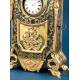 Antique Pocket Watch Stand in Wood and Boulle Marquetry, France, 1800