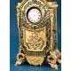 Antique Pocket Watch Stand in Wood and Boulle Marquetry, France, 1800