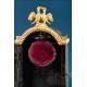 Antique Pocket Watch Stand in Wood and Boulle Marquetry, France, 1800