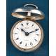 Antique Edward Prior Verge Fusee Pocket Watch with Double Case, London 1771